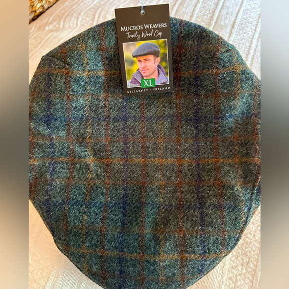 Men’s XL Mucross Irish Wool Cap NWT - Picture 1 of 3